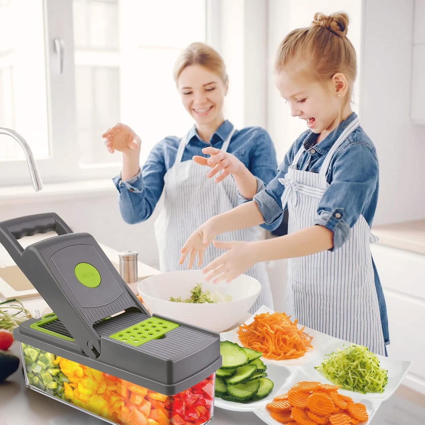 Affetta Verdure Multifunzione 8 in 1 – Acquista Online da SOLO PER TE ITALIA - | SOLO PER TE ITALIA