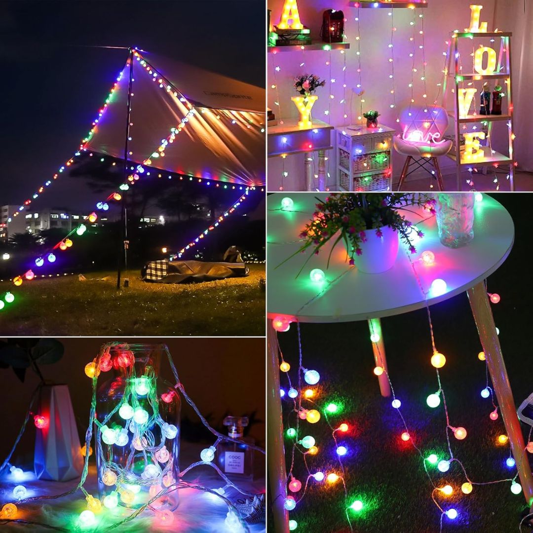 Catena Luminosa LED RGB 80 Luci – 10 Metri per Decorazioni Interne - | SOLO PER TE ITALIA
