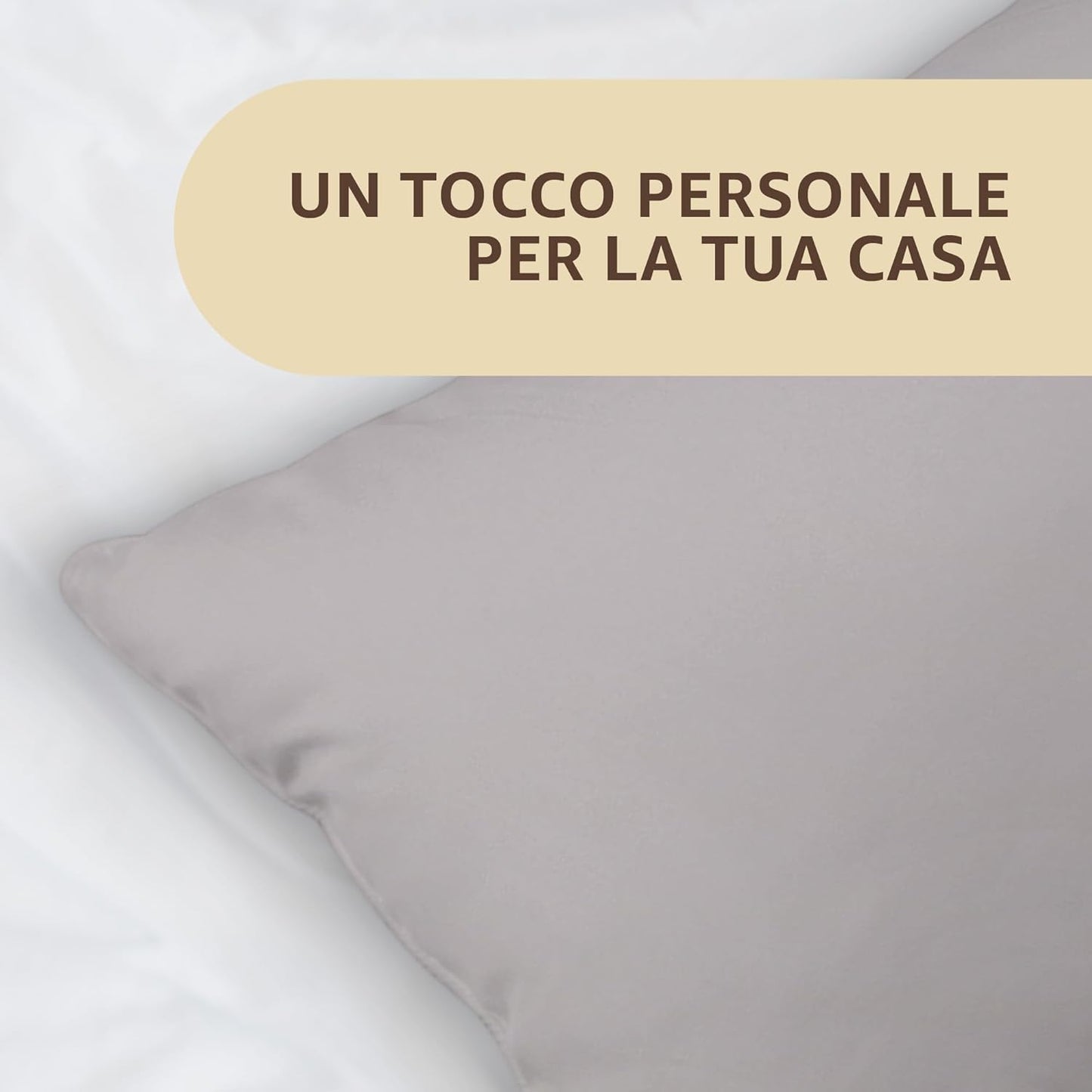 Coppia Federe Percallino in Cotone 100% – Morbidezza Made in Italy - | SOLO PER TE ITALIA