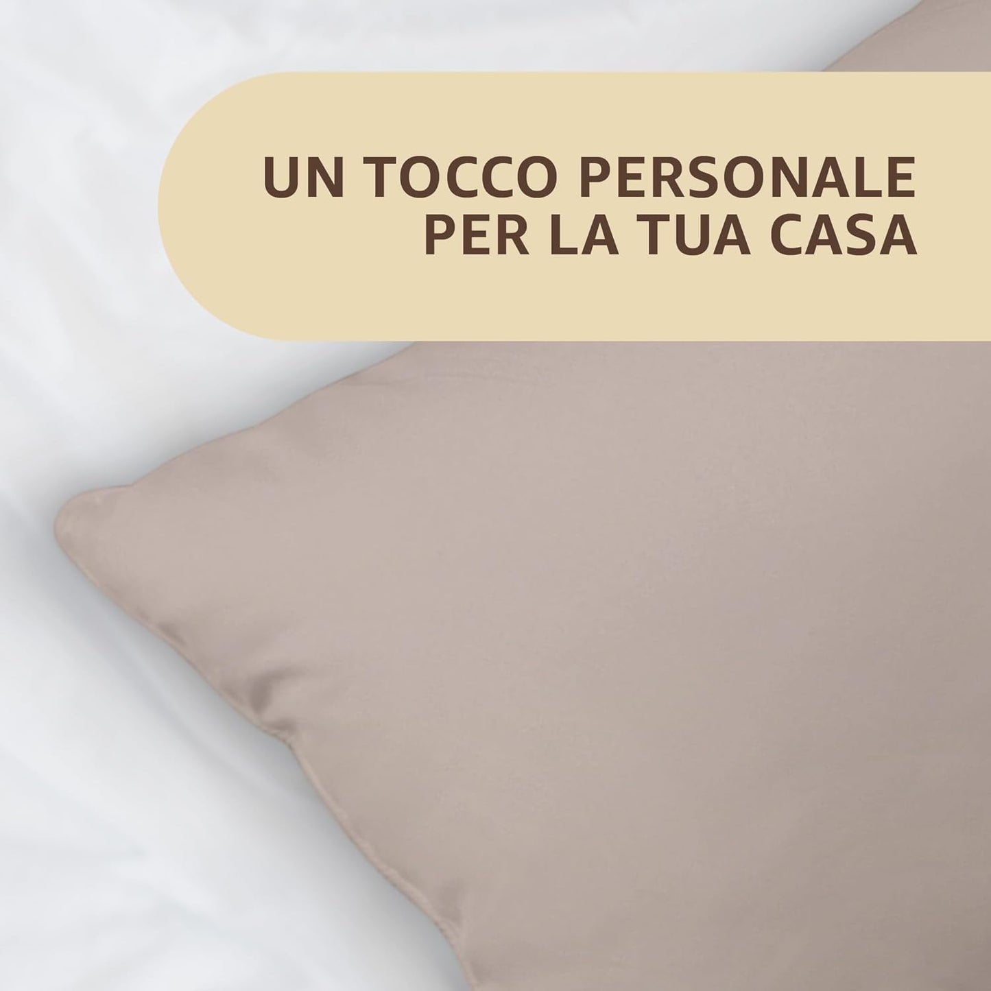 Coppia Federe Percallino in Cotone 100% – Morbidezza Made in Italy - | SOLO PER TE ITALIA