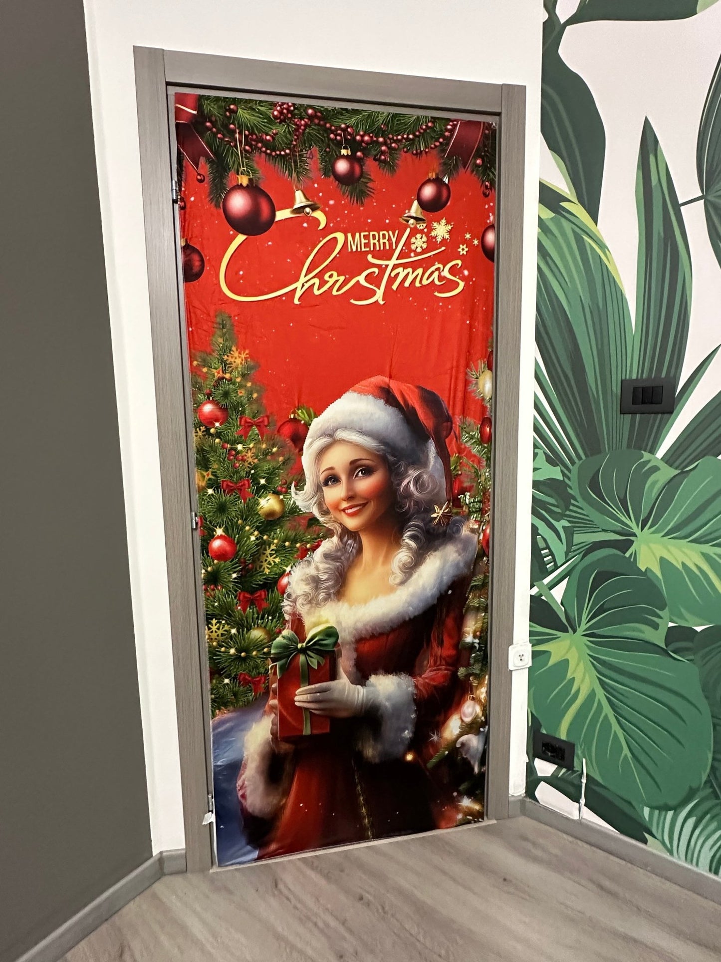 Copri porta Natalizio online β decorazioni festive per ingresso π - | SOLO PER TE ITALIA