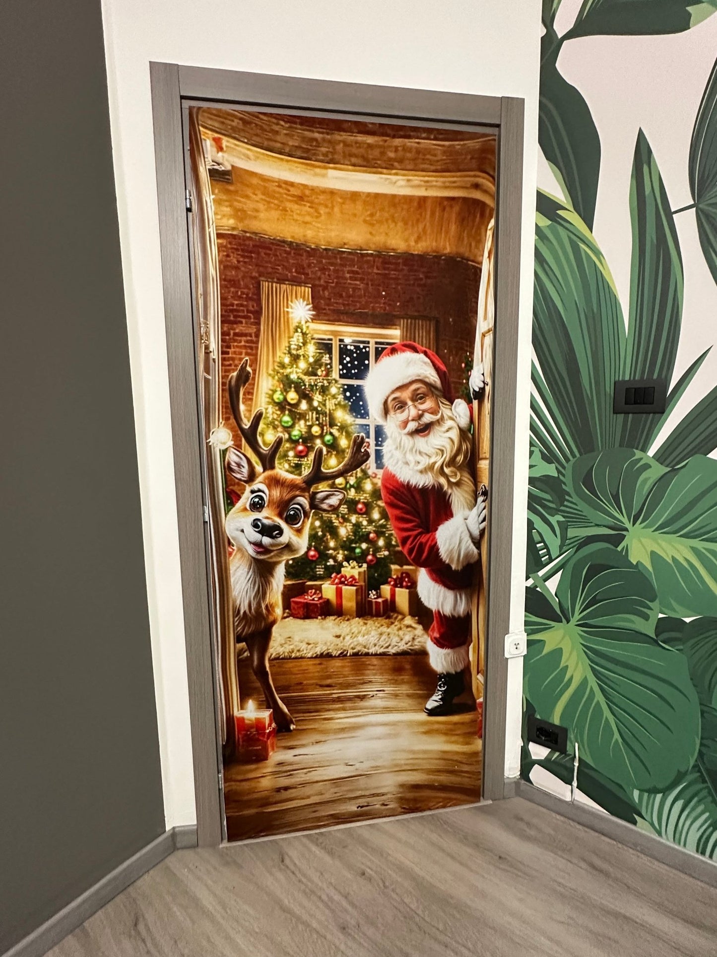 Copri porta Natalizio online β decorazioni festive per ingresso π - | SOLO PER TE ITALIA