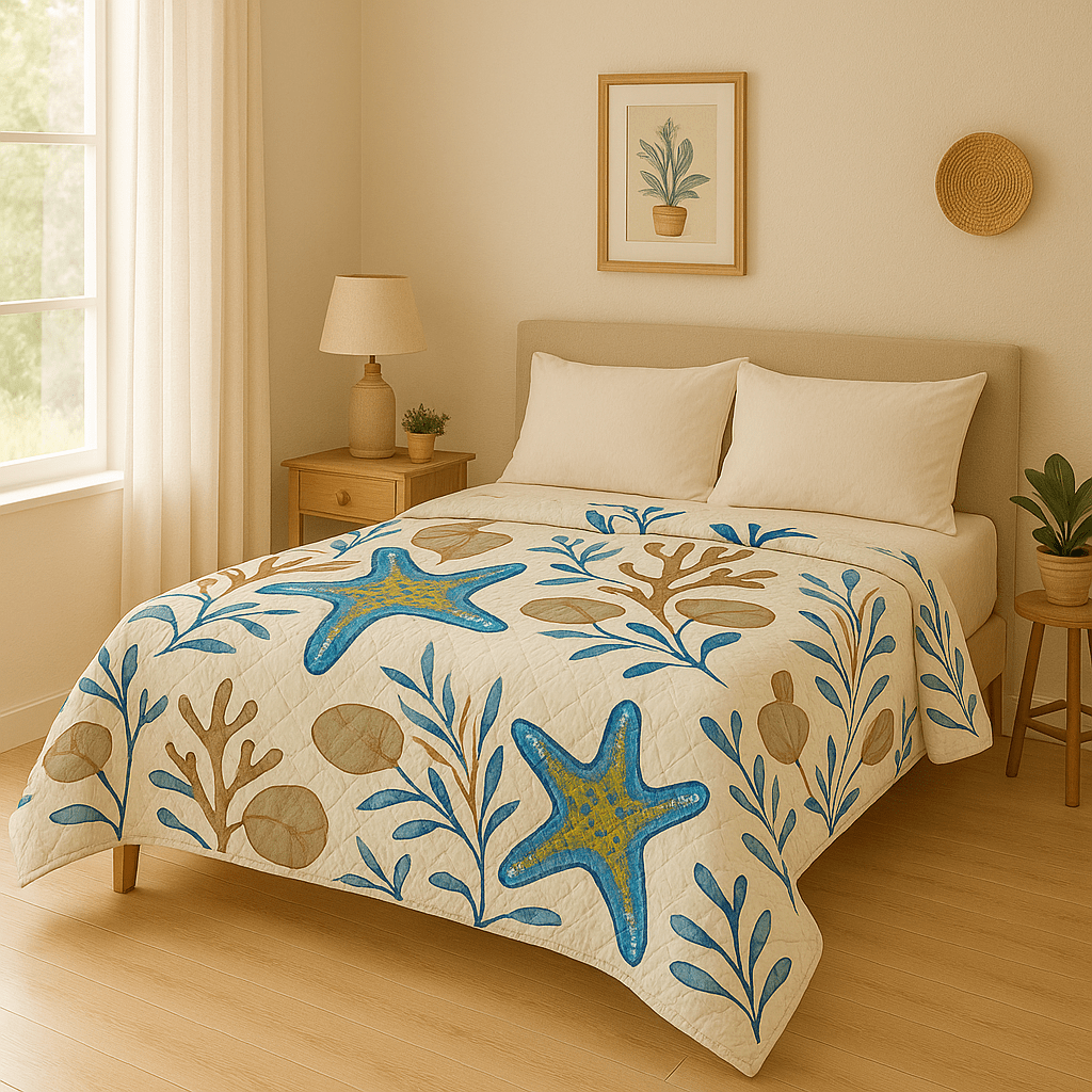 Copriletto Trapuntato Sandy Matrimoniale – Stile e Comfort Made in Italy - | SOLO PER TE ITALIA