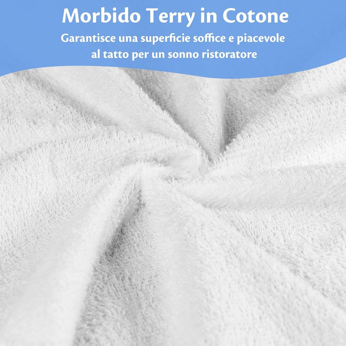 Coprimaterasso Impermeabile Traspirante – Protezione Totale Letto - | SOLO PER TE ITALIA