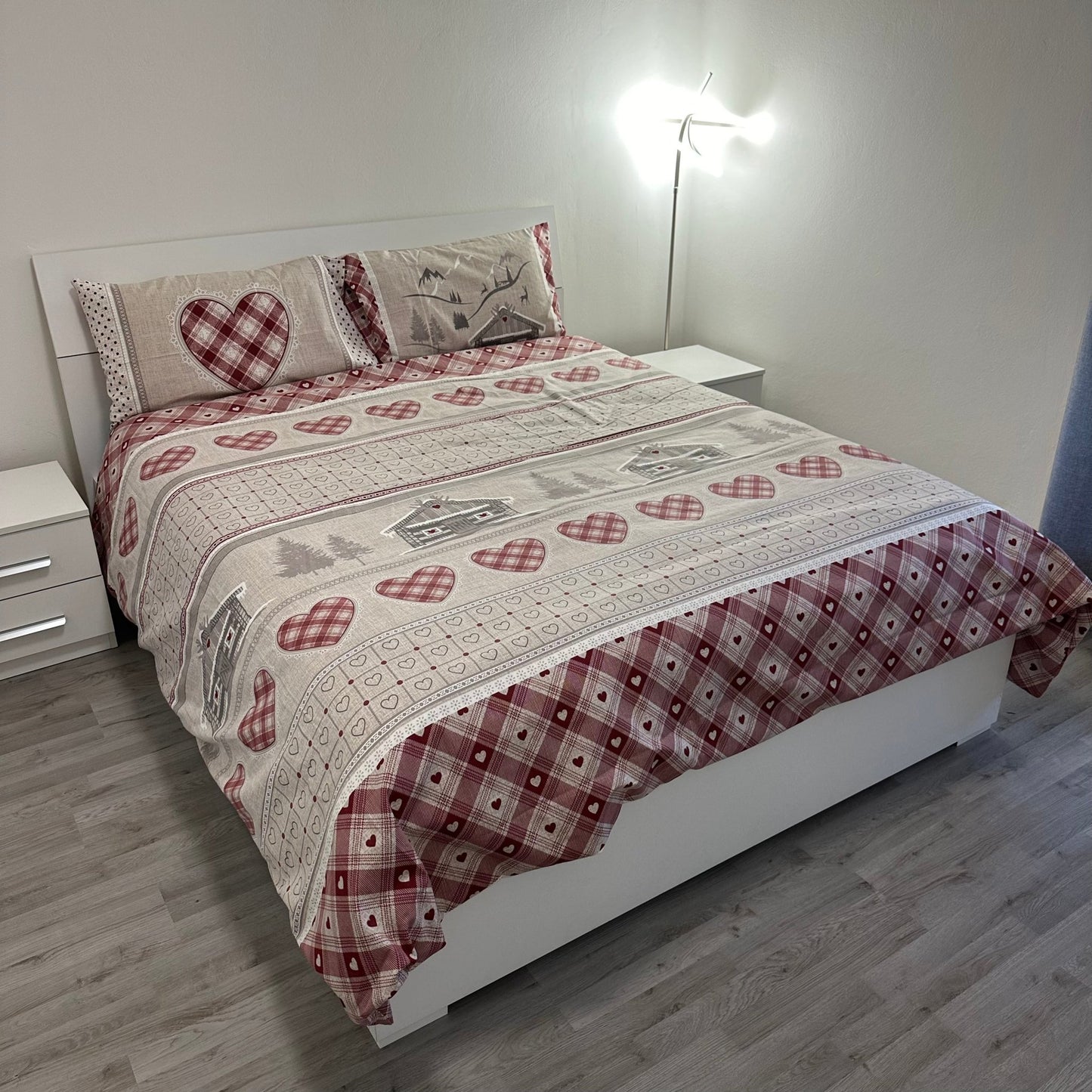 Copripiumino in flanella di cotone 250x200 cm โ Acquista Online - | SOLO PER TE ITALIA