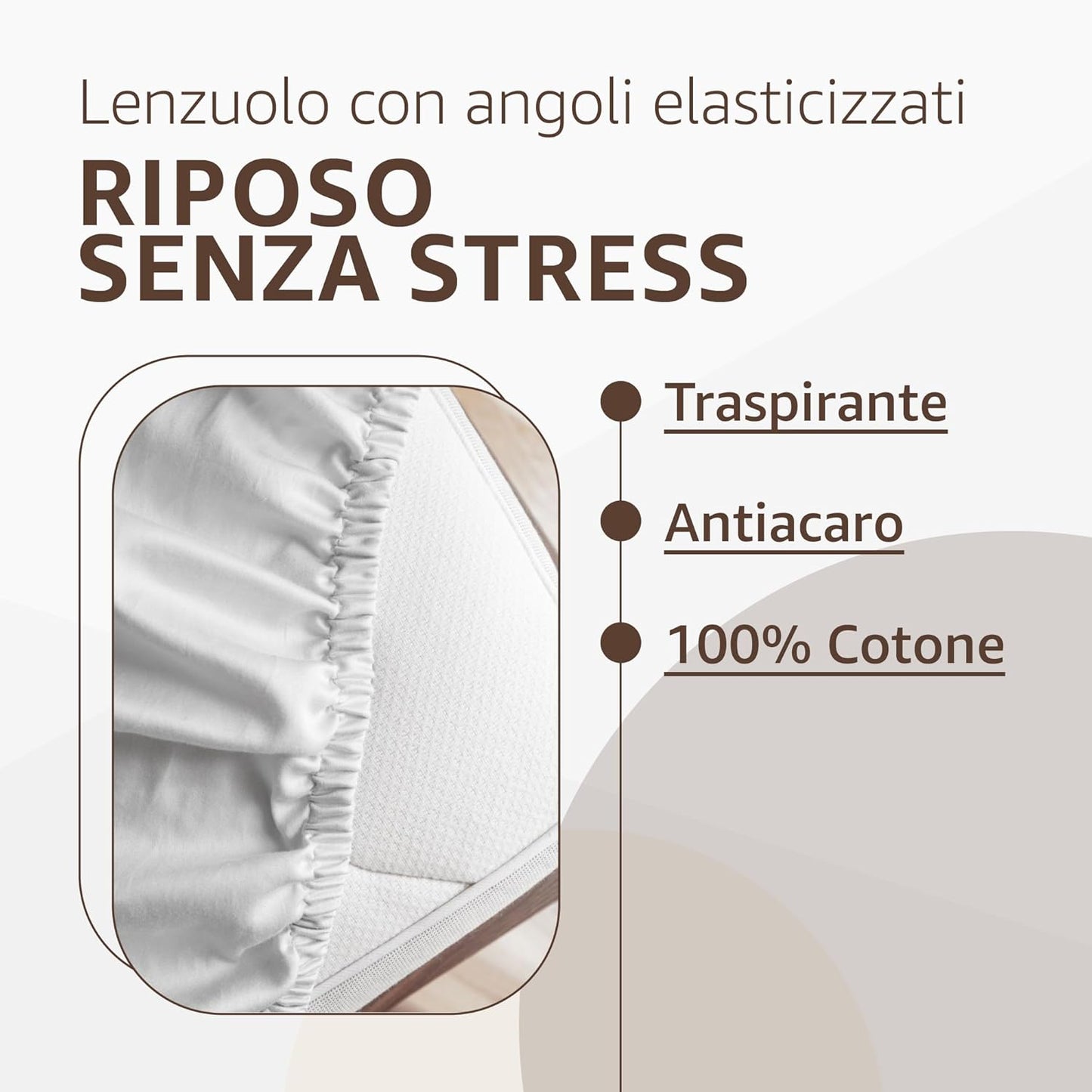 Lenzuolo con Angoli Matrimoniale in Percallino di Cotone – Prodotto in Italia - | SOLO PER TE ITALIA