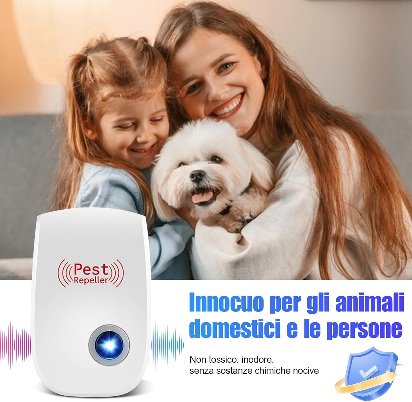Repellente ad Ultrasuoni per Topi e Antizanzare – Protezione Sicura ed Efficace - | SOLO PER TE ITALIA