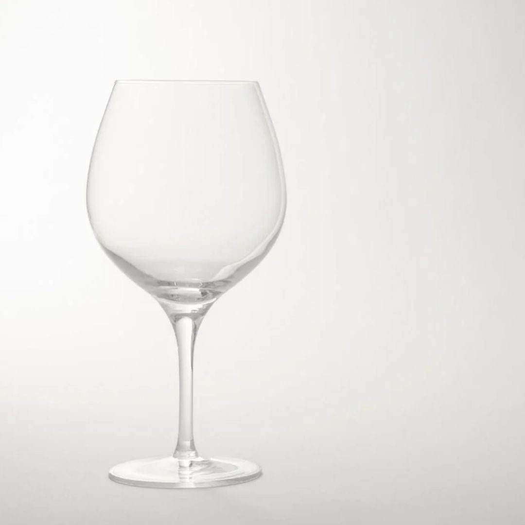 Set 6 Calici da Vino Rosso PERLA – 680 ml di Eleganza Italiana - | SOLO PER TE ITALIA