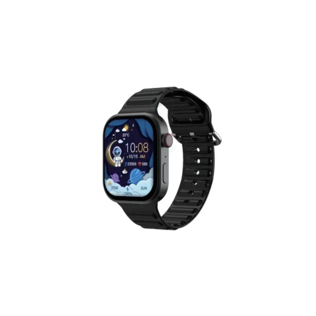 Smartwatch Unico 2.01" Nero con cinturino in silicone – SOLO PER TE ITALIA