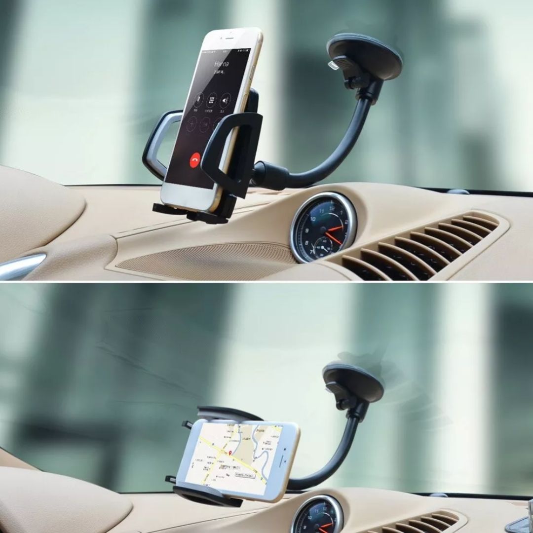 Supporto per cellulare con ventosa regolabile – Perfetto per auto e scrivania - | SOLO PER TE ITALIA
