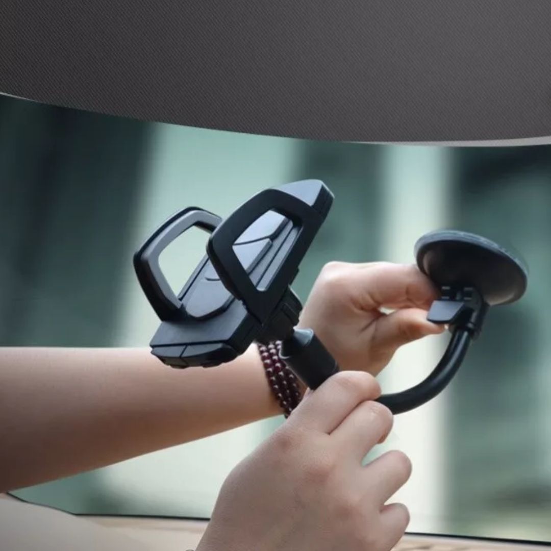Supporto per cellulare con ventosa regolabile – Perfetto per auto e scrivania - | SOLO PER TE ITALIA