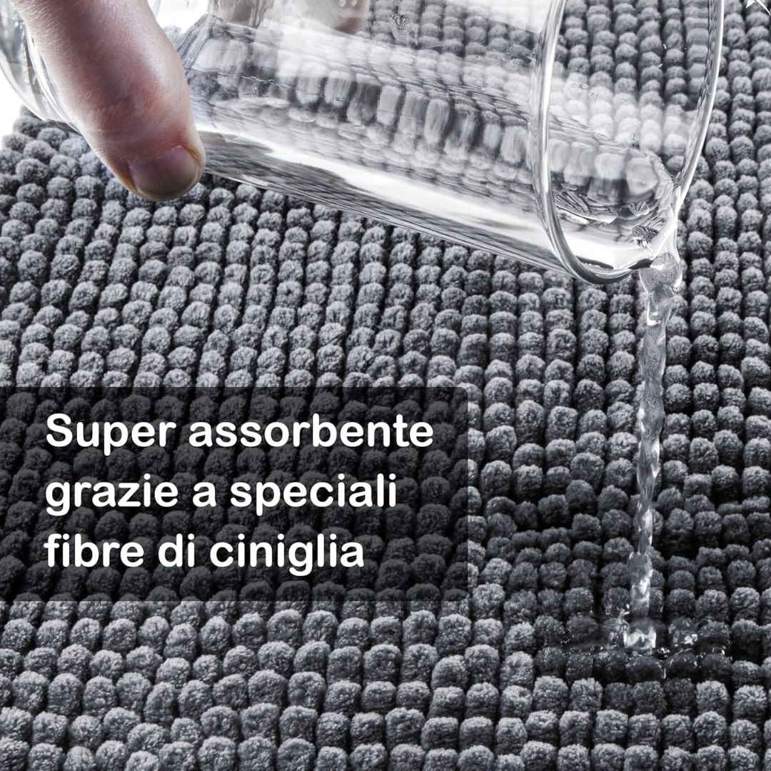 Tappeto Chenille da Bagno Antiscivolo Morbido - Acquista Online - | SOLO PER TE ITALIA