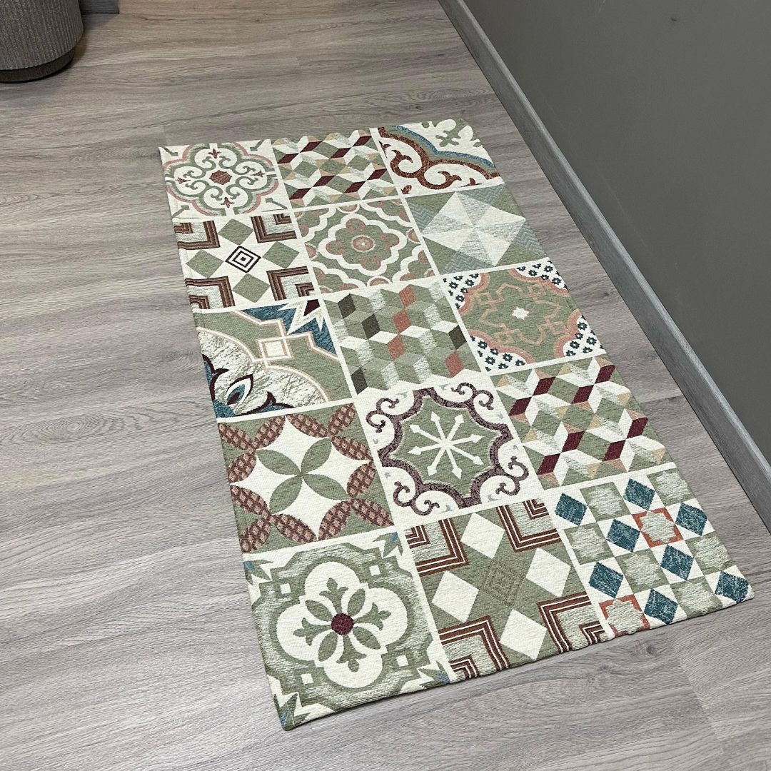 Tappeto Maioliche 65x115 cm - | SOLO PER TE ITALIA