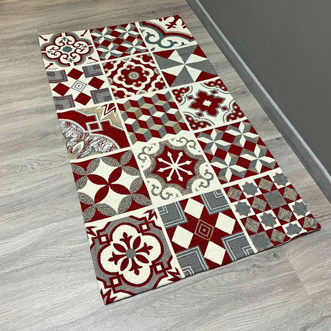 Tappeto Maioliche 65x115 cm - | SOLO PER TE ITALIA