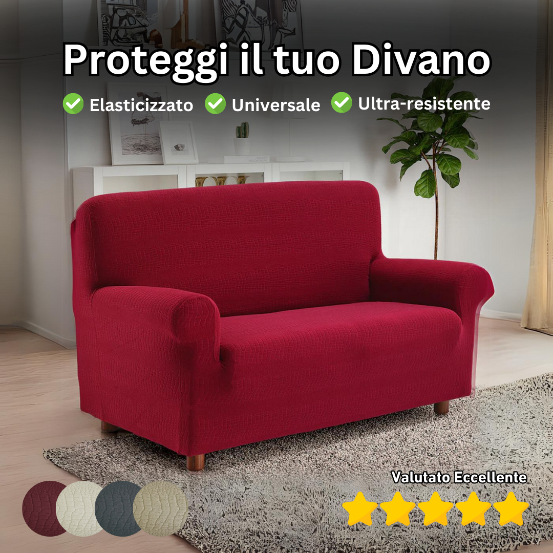 Copridivano Universale GOLD PREMIUM - Elasticizzato e Universale