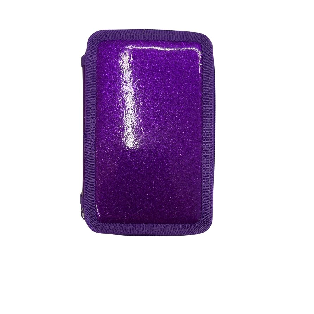 Astuccio Glitter a 3 Zip Fornito – Contiene Giotto Turbo Color