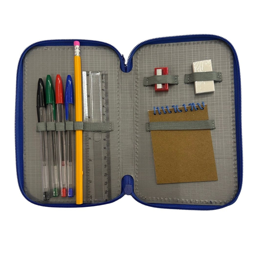 Astuccio Glitter a 3 Zip Fornito – Contiene Giotto Turbo Color