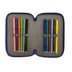 Astuccio Glitter a 3 Zip Fornito – Contiene Giotto Turbo Color