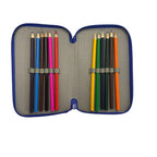 Astuccio Glitter a 3 Zip Fornito – Contiene Giotto Turbo Color