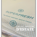 Coprimaterasso FRESH - tessuto Bielastico Rinfrescante