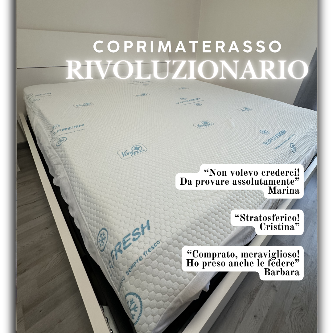 Coprimaterasso FRESH - tessuto Bielastico Rinfrescante