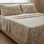 Completo Letto Matrimoniale 100% cotone Maddalena
