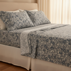 Completo Letto Matrimoniale 100% cotone Rossella