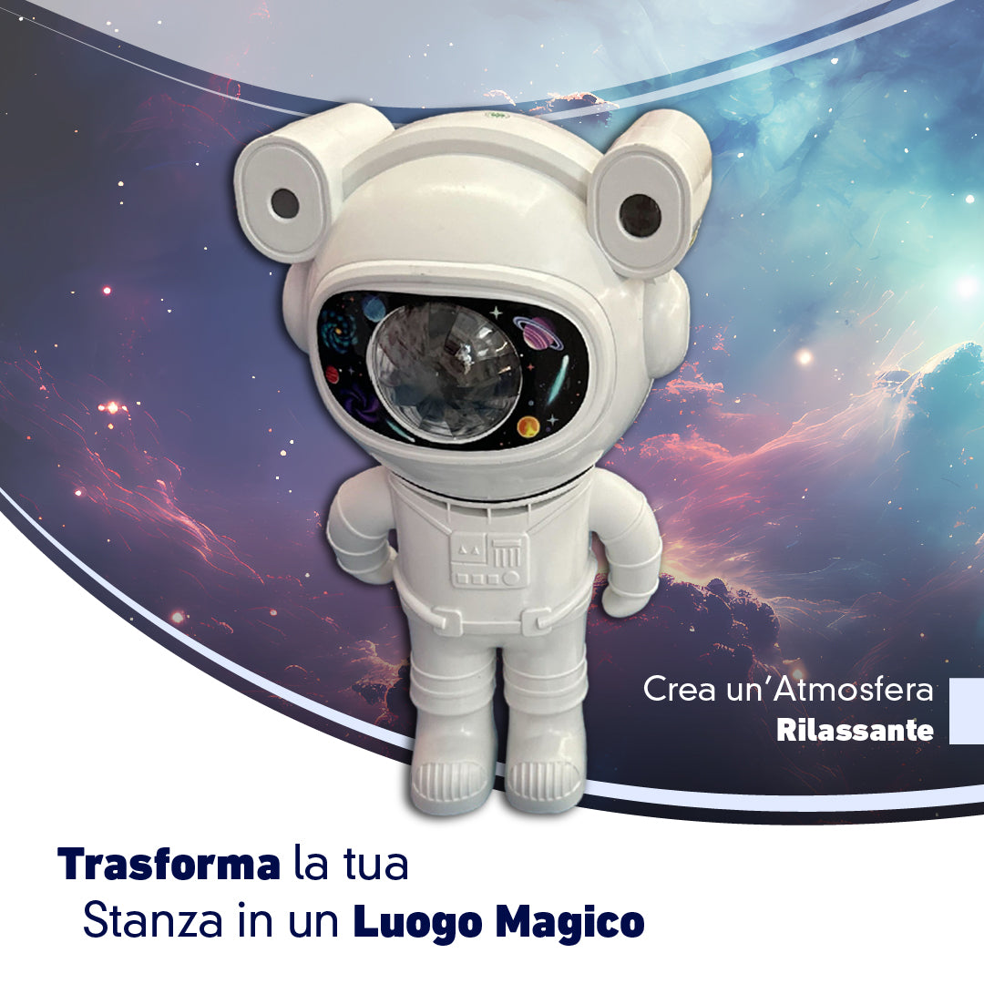 Astro Robot  - Lampada magica + Cassa Bluetooth