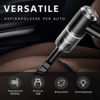 Aspirapolvere Portatile per Auto – Pulizia Potente Ovunque! - | SOLO PER TE ITALIA