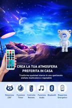 Astro Robot - Lampada magica + Cassa Bluetooth - | SOLO PER TE ITALIA