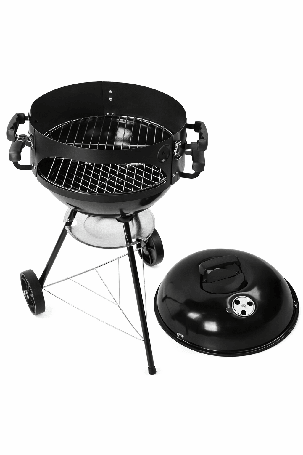 Barbecue a carbone 2 in 1 con forno pizza – Per giardino e terrazzo - | SOLO PER TE ITALIA