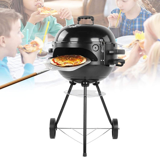 Barbecue a carbone 2 in 1 con forno pizza – Per giardino e terrazzo - | SOLO PER TE ITALIA
