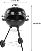Barbecue a carbone 2 in 1 con forno pizza – Per giardino e terrazzo - | SOLO PER TE ITALIA