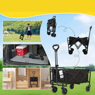 Carrello pieghevole per spiaggia o picnic – Resistente e salvaspazio - | SOLO PER TE ITALIA