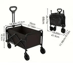 Carrello pieghevole per spiaggia o picnic – Resistente e salvaspazio - | SOLO PER TE ITALIA