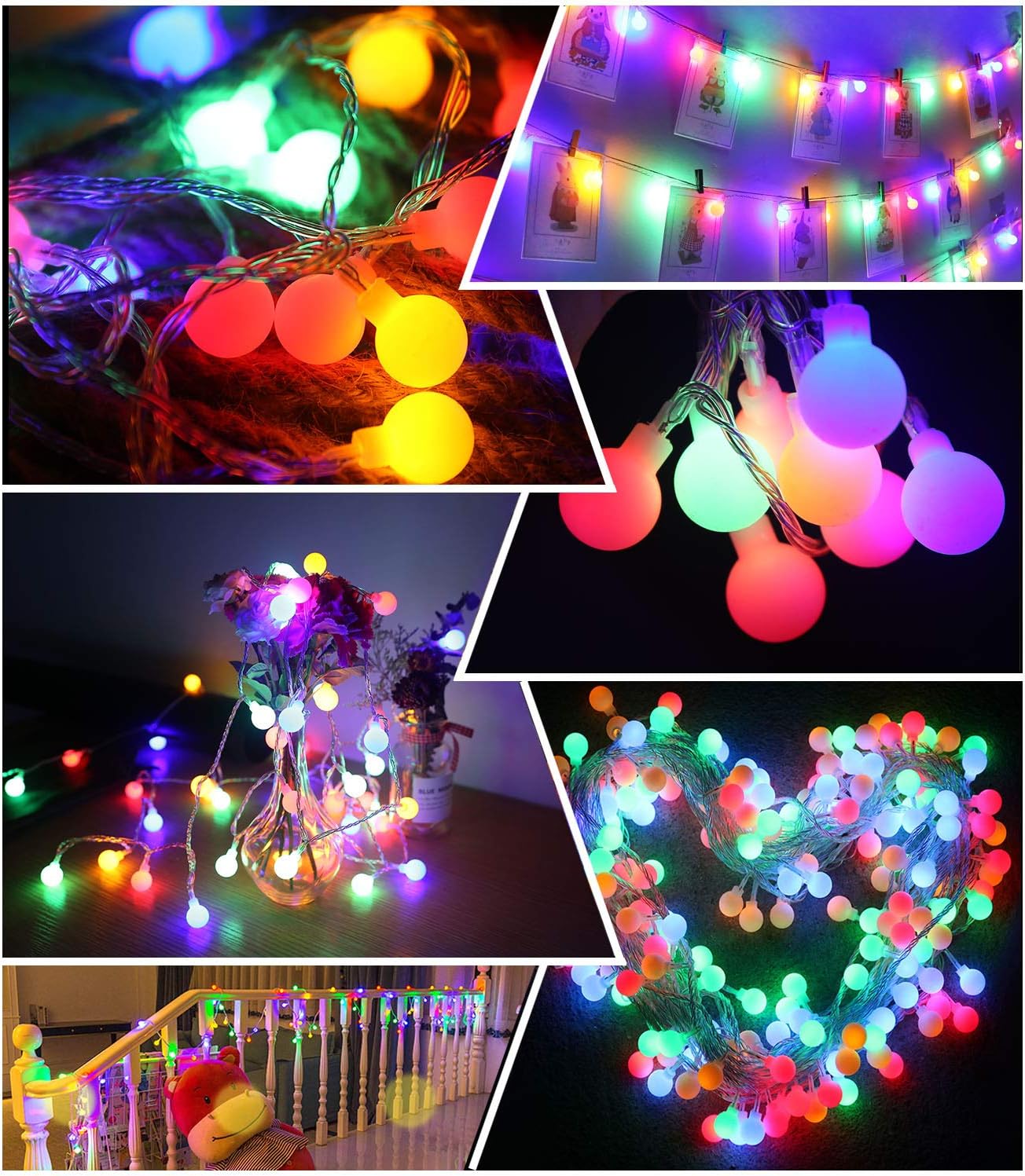 Catena Luminosa a LED RGB 80 Luci – 10 Metri di Colore per Interni - | SOLO PER TE ITALIA