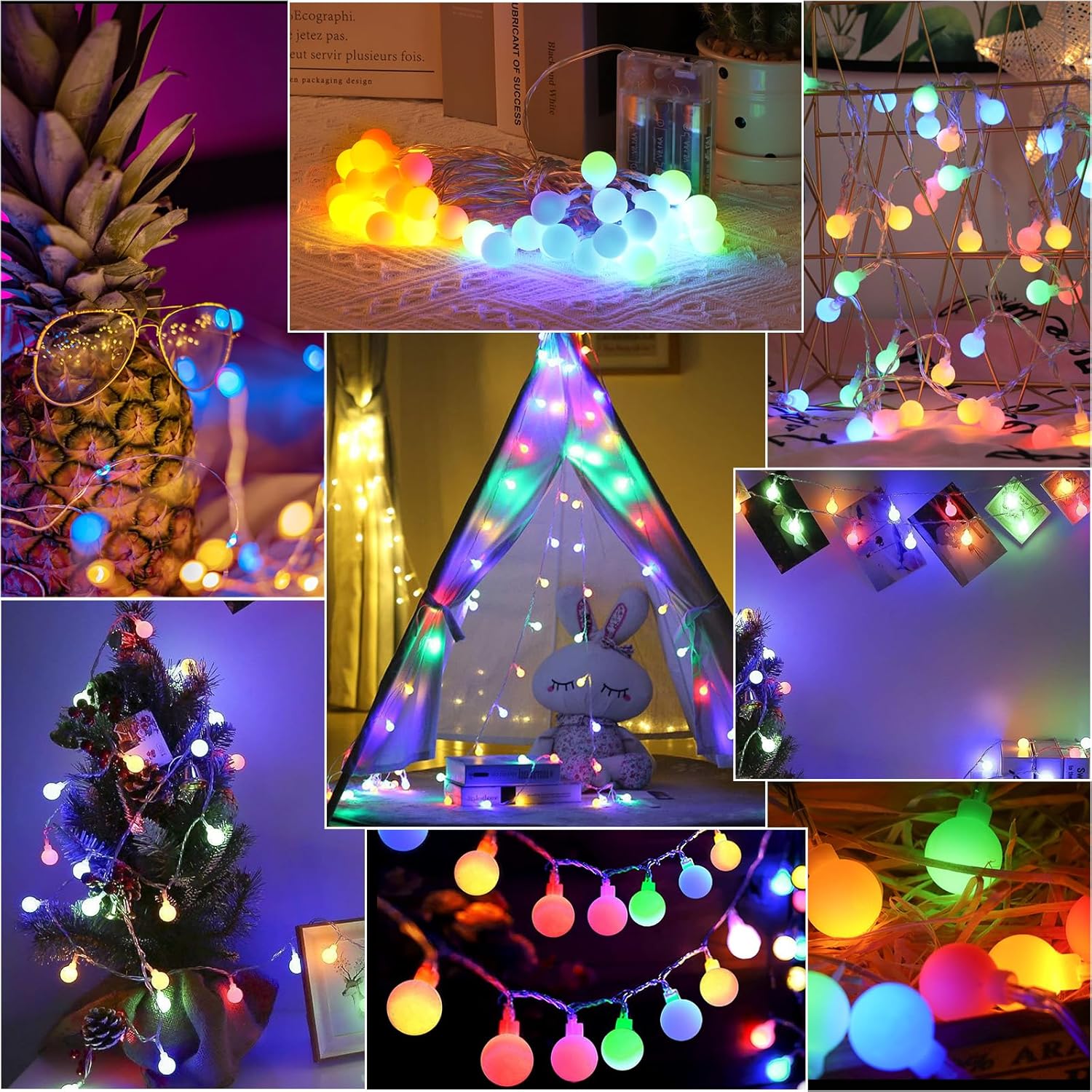 Catena Luminosa a LED RGB 80 Luci – 10 Metri di Colore per Interni - | SOLO PER TE ITALIA