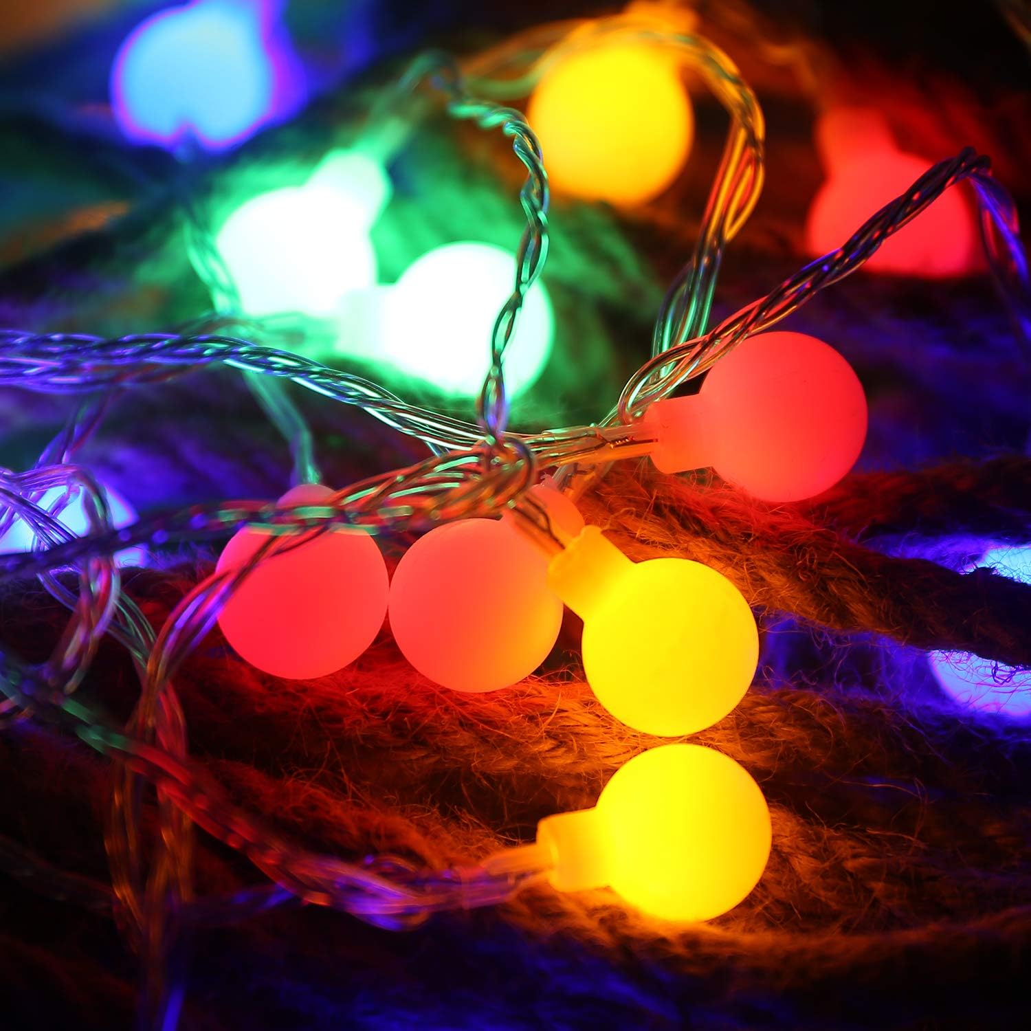 Catena Luminosa a LED RGB 80 Luci – 10 Metri di Colore per Interni - | SOLO PER TE ITALIA