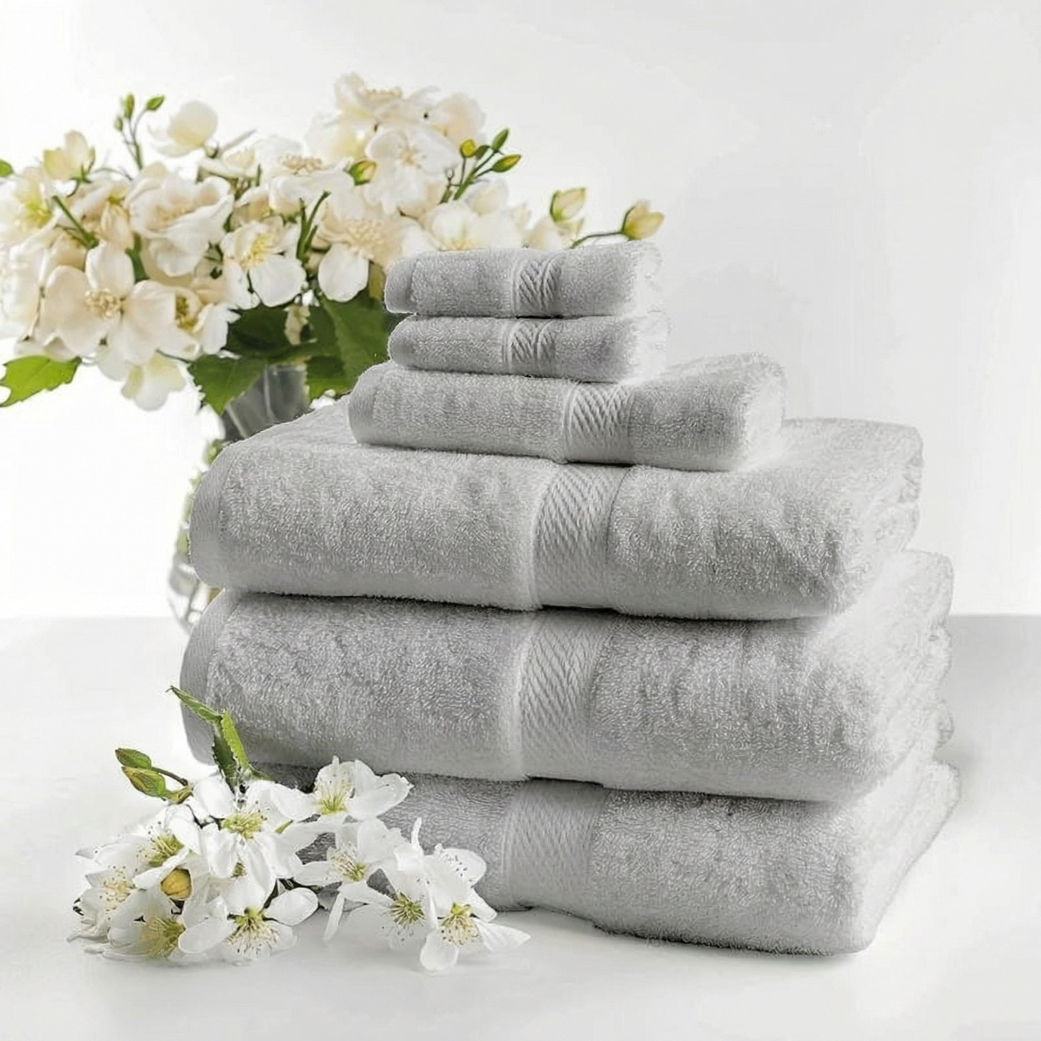 Coppia Asciugamani morbidi e super assorbenti - | SOLO PER TE ITALIA