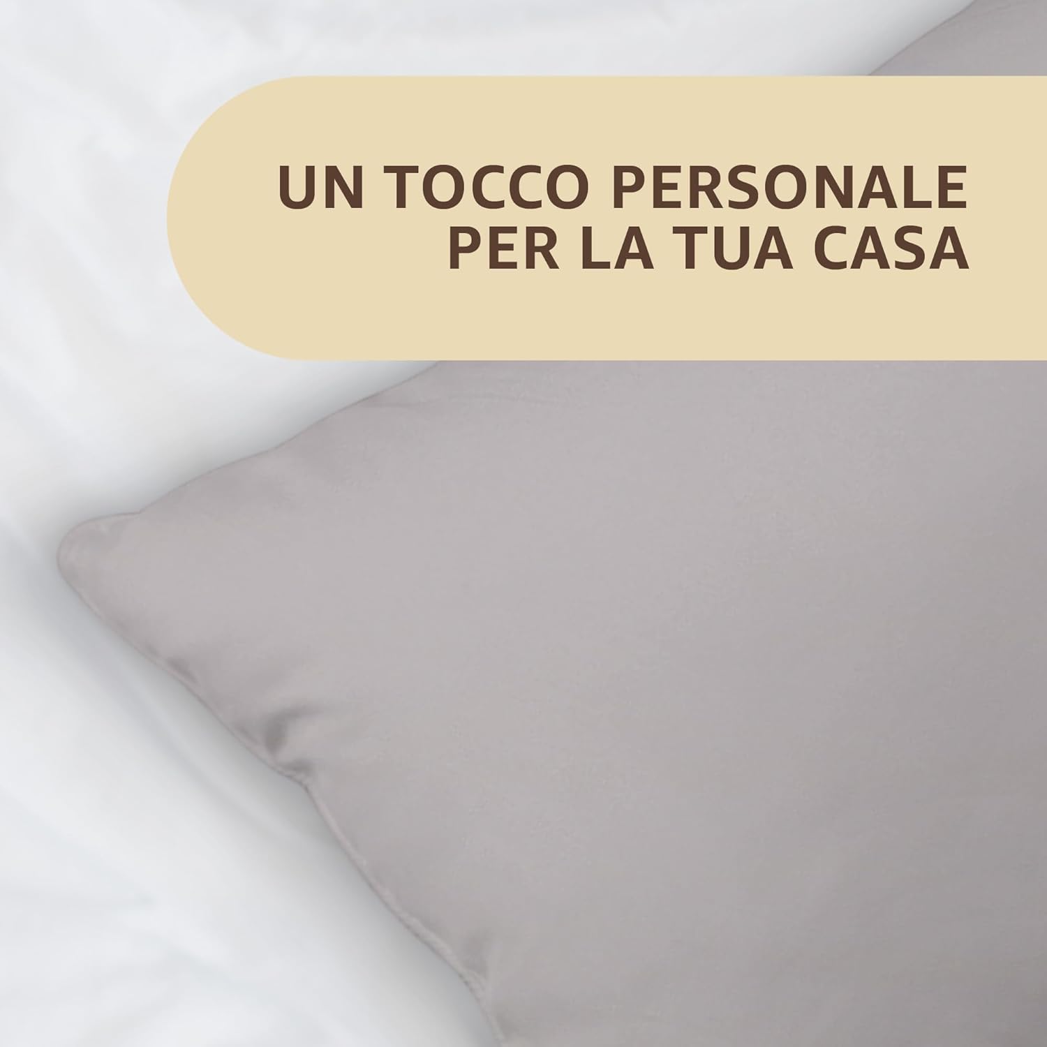Coppia Federe Percallino in Cotone 100% – Morbidezza Made in Italy - | SOLO PER TE ITALIA
