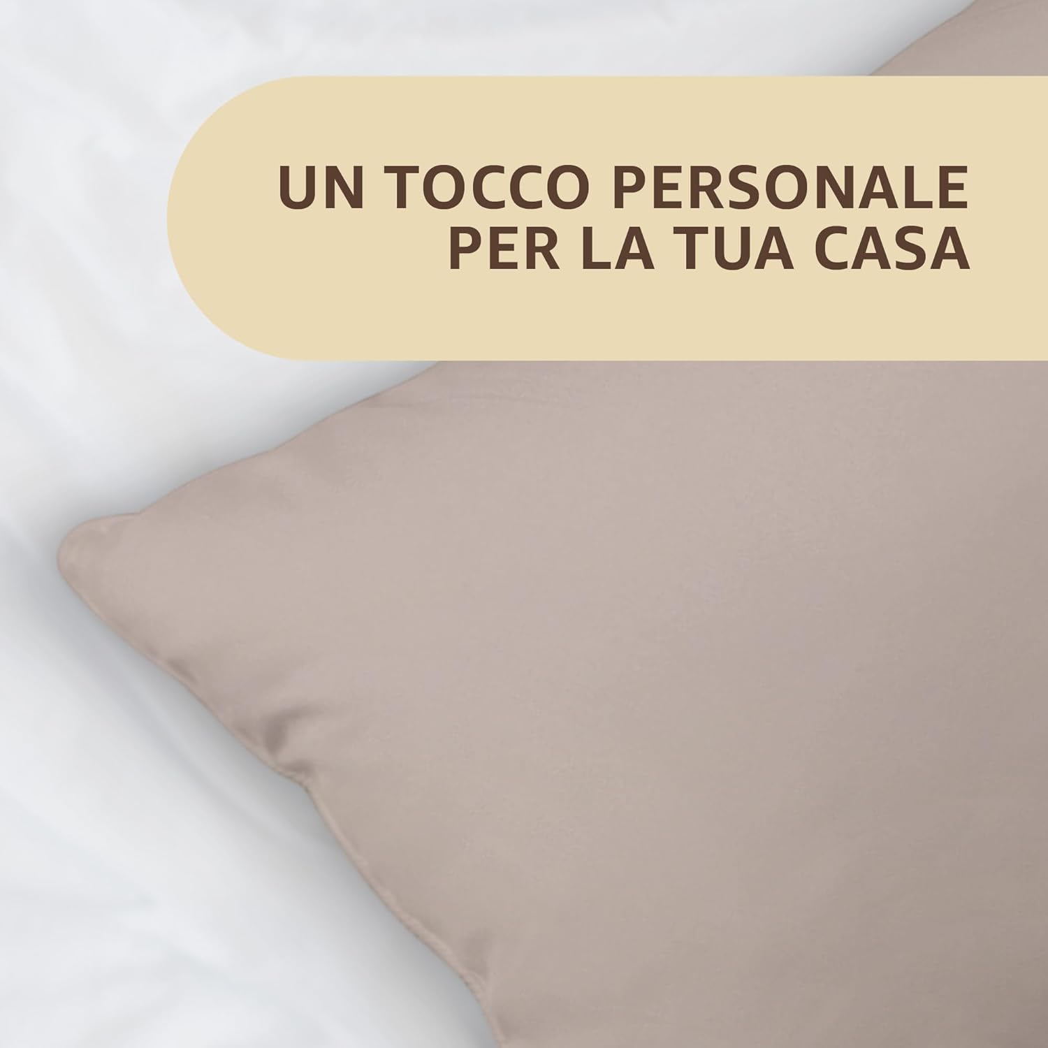 Coppia Federe Percallino in Cotone 100% – Morbidezza Made in Italy - | SOLO PER TE ITALIA