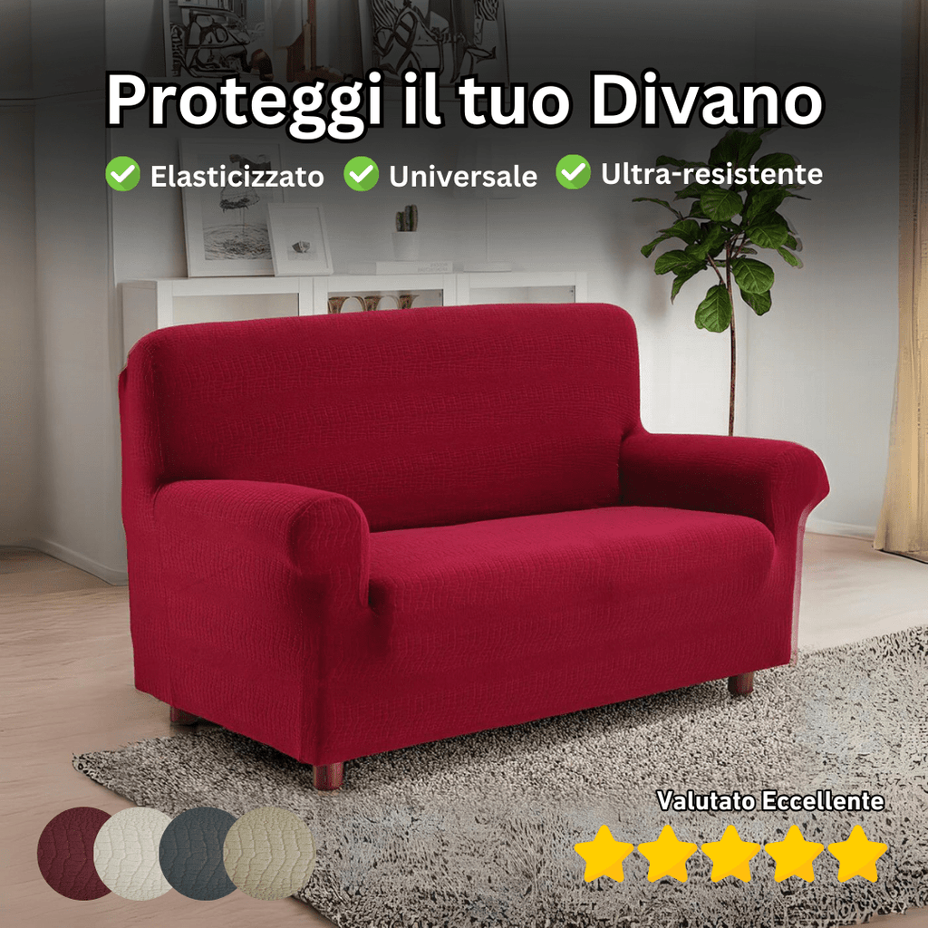 Copridivano Universale GOLD PREMIUM - Elasticizzato e Universale - | SOLO PER TE ITALIA