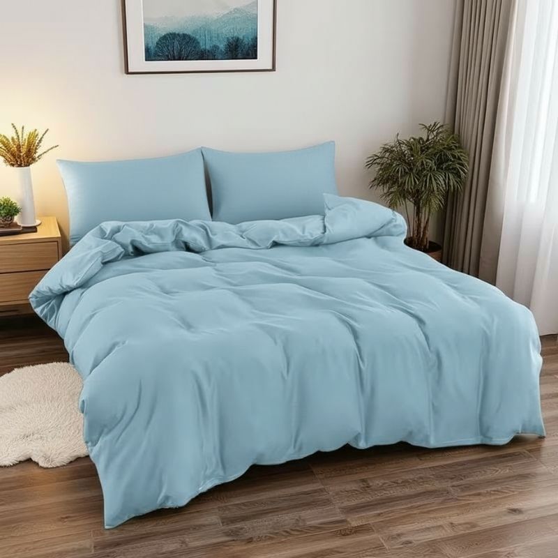 Copripiumino con Zip in Cotone 100% + 2 Federe 50x80 cm - | SOLO PER TE ITALIA