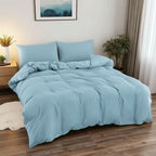 Copripiumino con Zip in Cotone 100% + 2 Federe 50x80 cm - | SOLO PER TE ITALIA