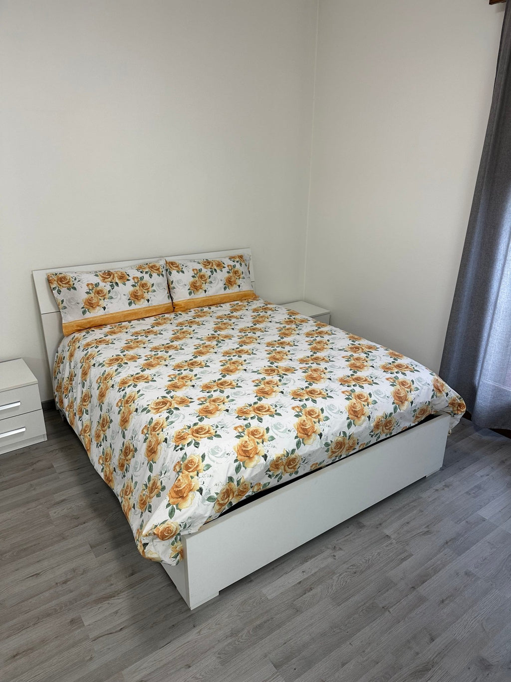 Copripiumino Matrimoniale Rose Fiori in Cotone 100% Naturale - | SOLO PER TE ITALIA