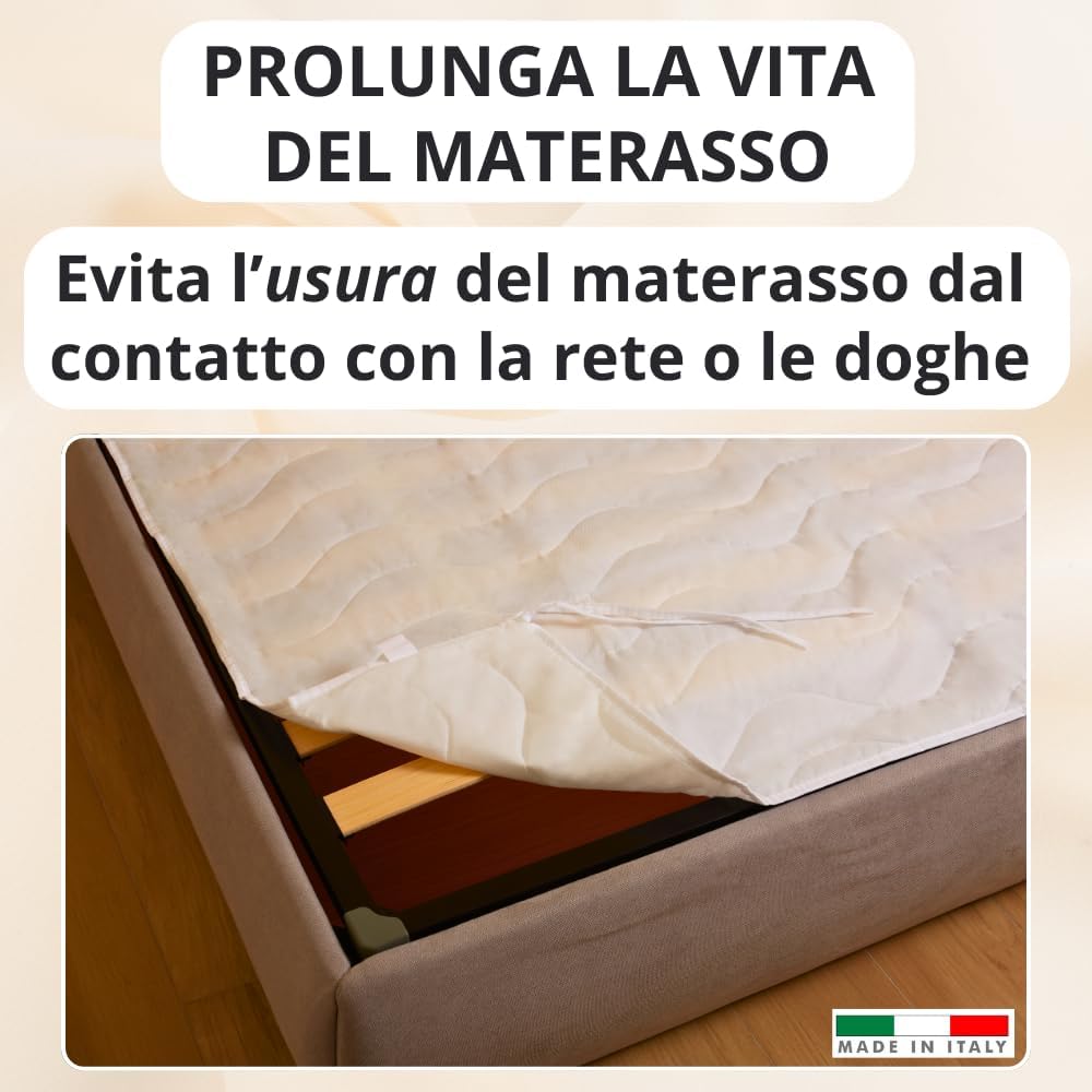 Coprirete Trapuntato Imbottito Matrimoniale – Protezione Elegante e Anallergica - | SOLO PER TE ITALIA
