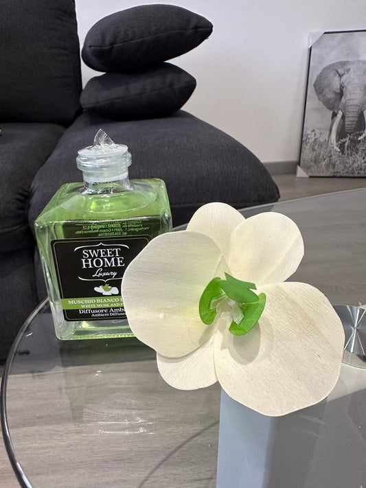 Diffusore Ambiente 150ml con Fiore – 5 Fragranze Eleganti per Ogni Casa - | SOLO PER TE ITALIA