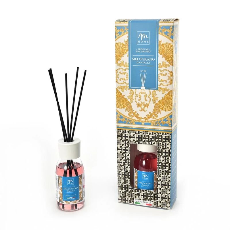 Diffusore di Essenza 125 ml con Bacchetti in Cotone - | SOLO PER TE ITALIA