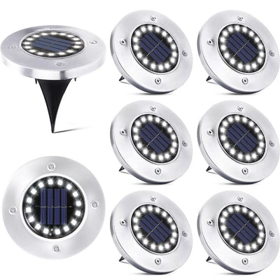 Faretto Solare da Terra a LED – 16 LED Ultra Luminosi per Esterni - | SOLO PER TE ITALIA