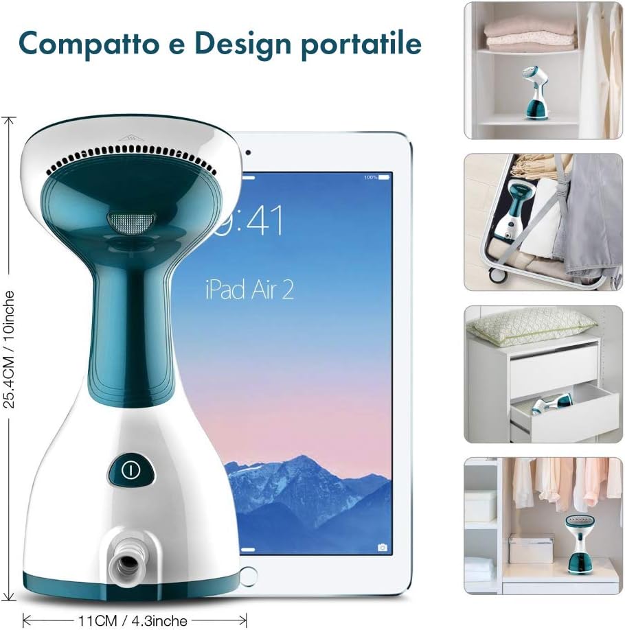 Ferro da Stiro Verticale Portatile 1200W – Compatto e Potente - | SOLO PER TE ITALIA